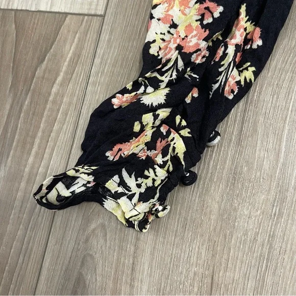 NWOT Free People Hilary Floral Long Sleeve Crop - Picture 5 of 10